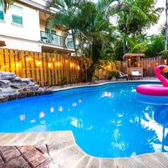 Rock Waterfall Pool | Bold Design | Sleeps 6